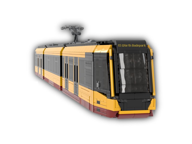 Stone Heap Bausteineset Stadler Citylink VDV Tram Train AVG 2857 Teile SH-2027