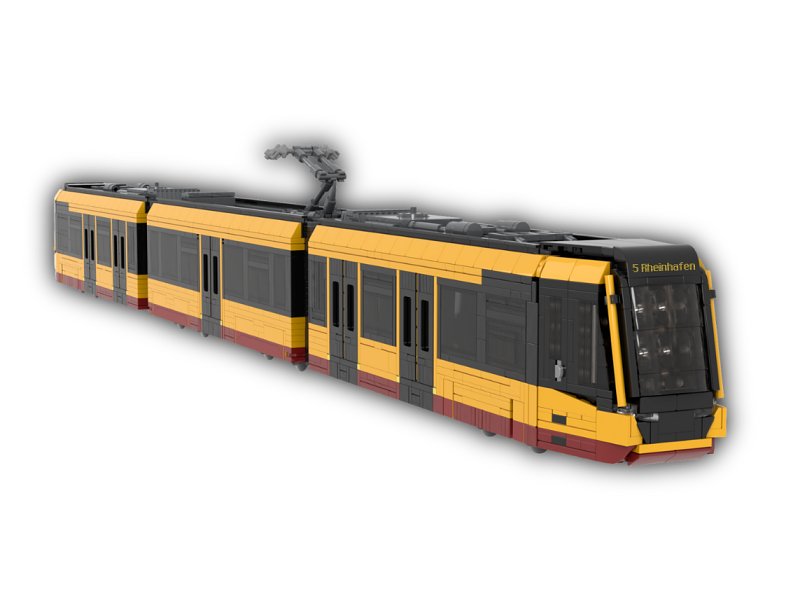 Stone Heap Bausteineset Stadler Citylink VDV Tram Train VBK 2737 Teile SH-2028