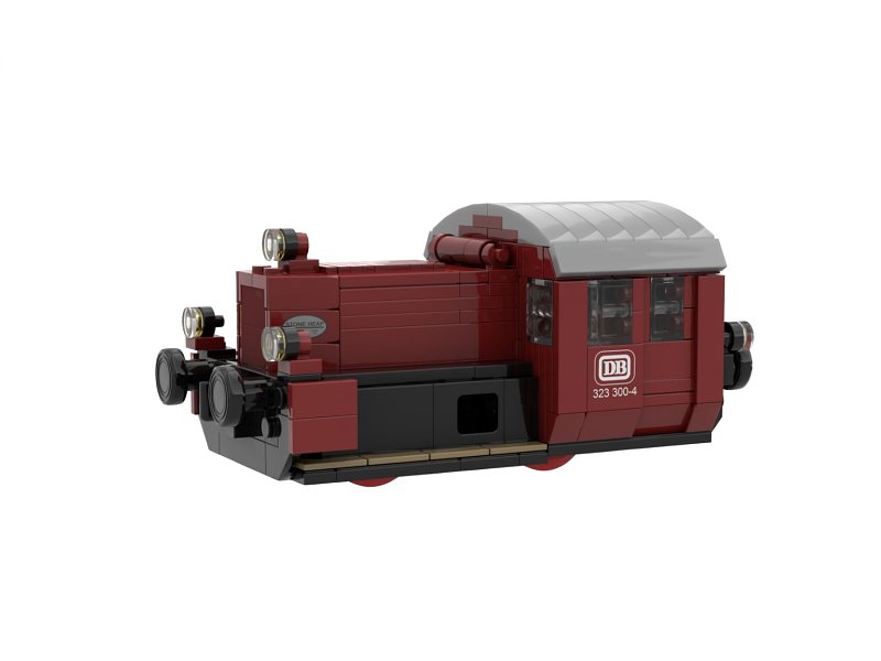 Stone Heap Bausteineset DB-Köf II Diesellok 392 Teile SH-3004