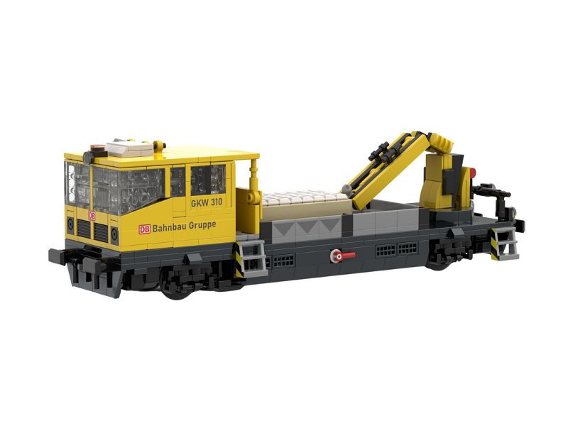 Stone Heap Bausteineset Gleiskraftwagen GKW 310 813 Teile SH-3013