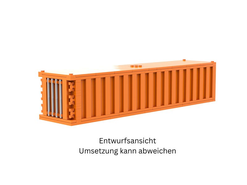 Stone Heap Bausteineset 1x 40 Fuß Container 349 Teile SH-4007