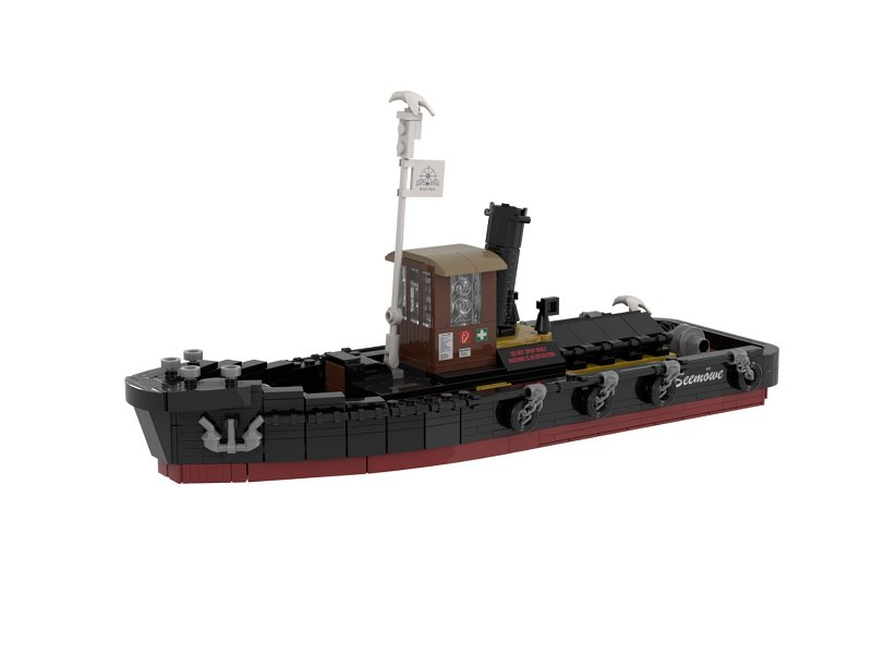 Stone Heap Bausteineset Alter Hafenschlepper 694 Teile SH-4012