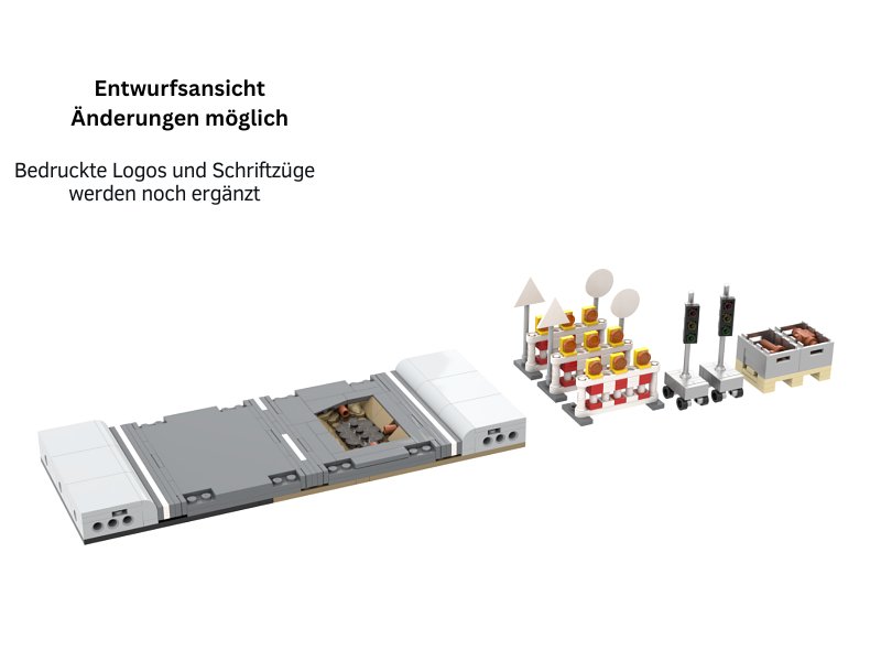 Stone Heap Bausteineset Straßenbaustelle 333 Teile SH-5015