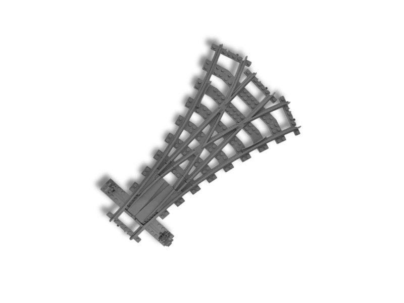 Stone Heap Bausteineset Dreiwegweiche R104 1 Teil SH-9001