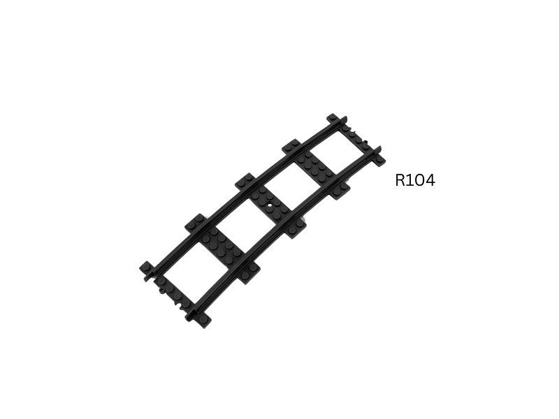 Stone Heap Bausteineset Kurve R104 Halbkreis 16 Teile SH-9010