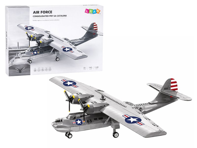 Reobrix Bausteineset Flugzeug PBY-5A Catalina 364 Teile WANGE_5007